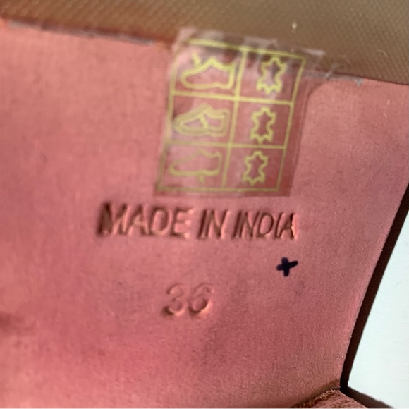 Free People Flower Power Lace-up Ankle Boots Pink Combat Boots Sz 36 US 6 - Picture 6 of 16